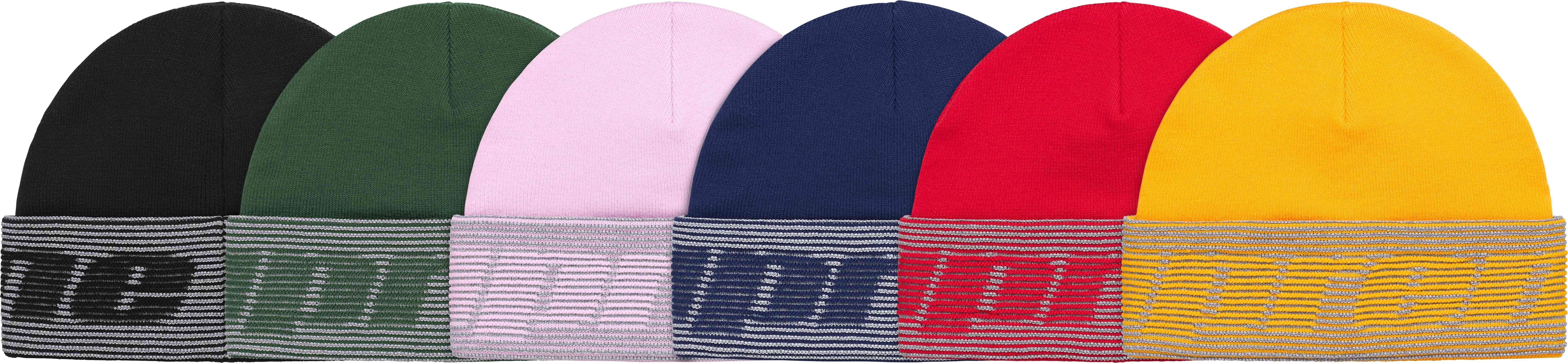 Reflective Jacquard Beanie